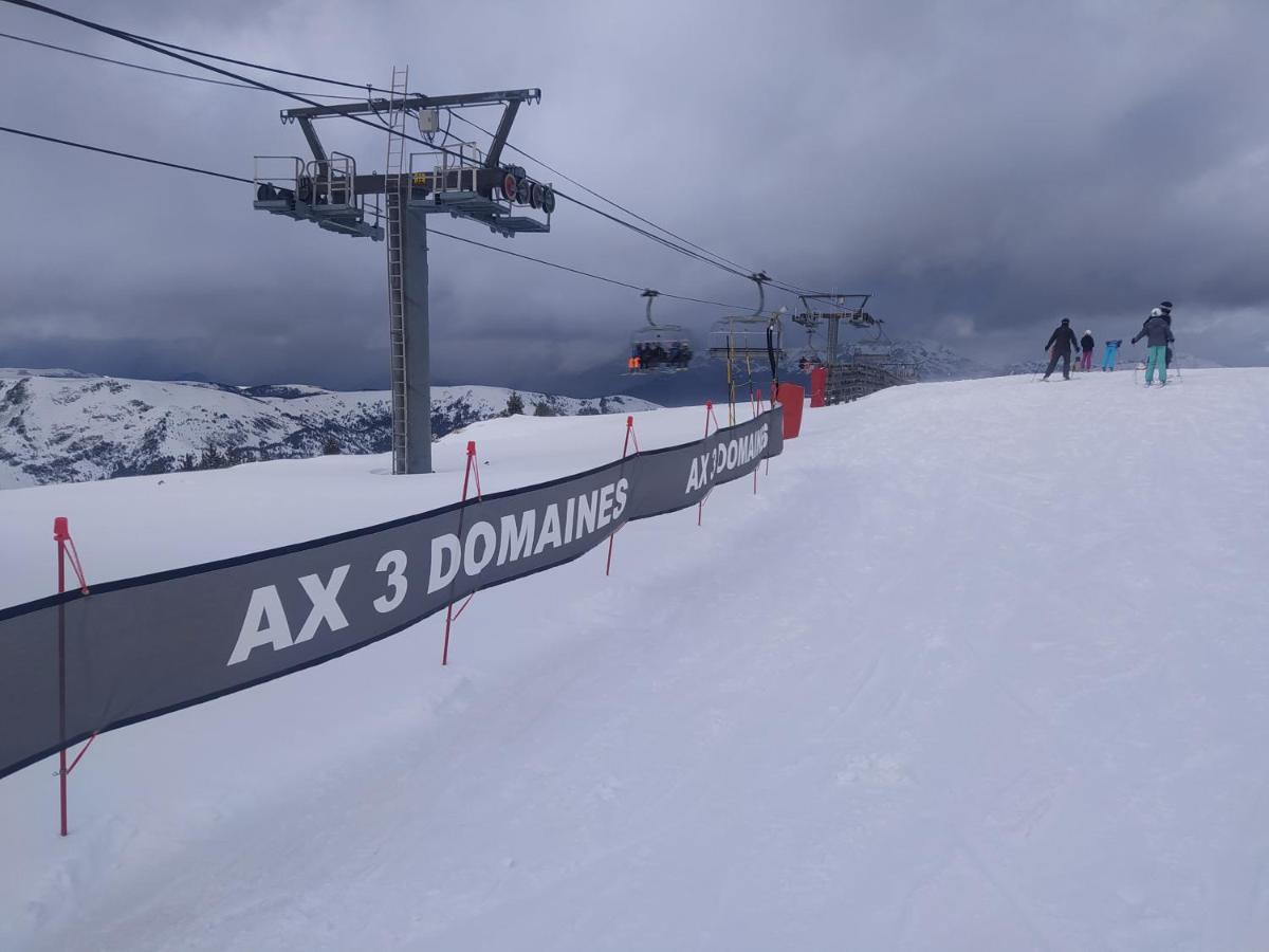 Studio 4 Personnes Au Pied Des Piste Plateau De Bonascre - Ax 3 Domaines Ete Hiver Акс-ле-Терм Екстериор снимка